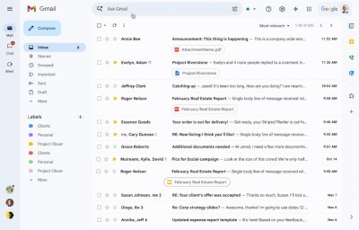 Workspace-admins hebben tot mei voor AI Overviews in Gmail
